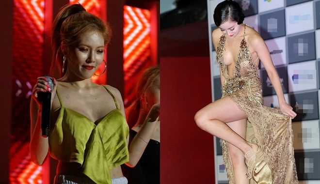 Những lần “lộ hàng” chỉ muốn “độn thổ” của sao Kpop khiến netizen dậy sóng