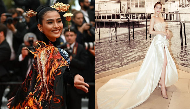 Dàn sao Việt đọ sắc tại Cannes 2019: Người kín như bưng vẫn lộng lẫy, người "thiếu vải" 