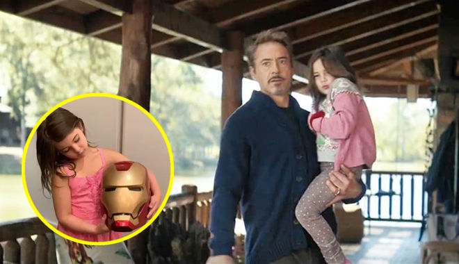 Diễn viên nhí đóng vai con gái Tony Stark bị bắt nạt, quay video cầu xin CĐM ngừng lại