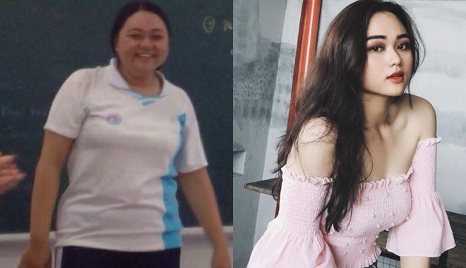 Đừng than "giảm cân khó lắm": Cô gái 10x giảm 40kg xinh như hot girl, ai thấy cũng bất ngờ