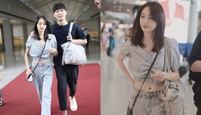 Mặc kệ chỉ trích yêu mù quáng “Nàng Cỏ” Trịnh Sản khoe trọn vòng eo chuẩn mực bên bạn trai
