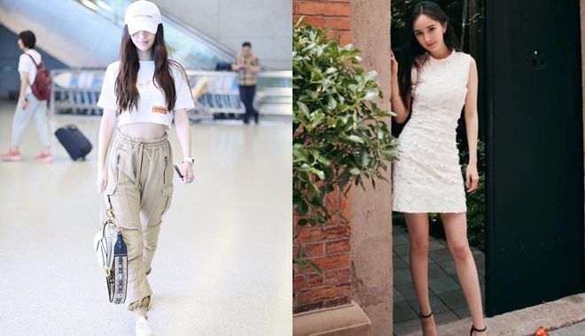 Sao Cbiz cùng đọ vòng eo không chút mỡ thừa: Dương Mịch, Angela Baby thua xa Trần Kiều Ân