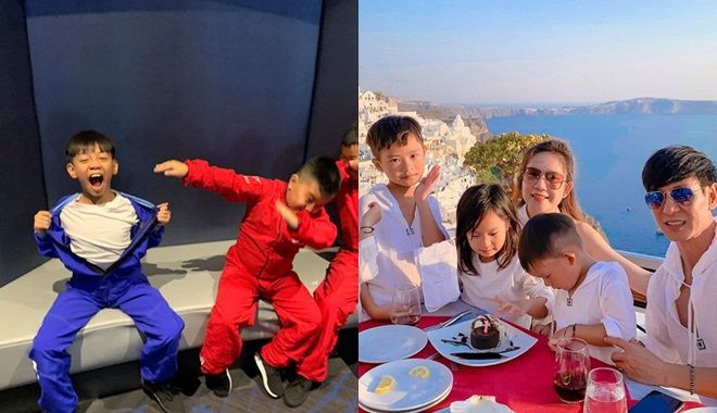 Nghỉ hè chuẩn "rich kid" con sao Việt: Subeo sang tận Mỹ, nhóc tỳ nhà Lý Hải vi vu Hy Lạp 