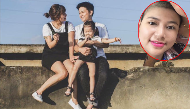 Cạo đầu, cắt bỏ ngực điều trị ung thư, mẹ trẻ vẫn được chồng nâng niu "Em vẫn đẹp nhất!"