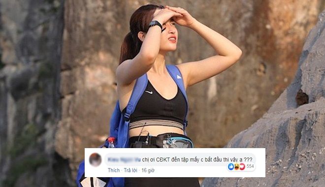 Dân mạng “tấn công” facebook Đỗ Mỹ Linh vì cho rằng cô tham gia CĐKT như đi chơi
