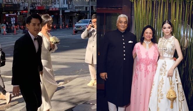 Ảnh hot sao Việt: Nhi Thắng chụp ảnh cưới, Lý Nhã Kỳ diện váy dát vàng dự tiệc của tỷ phú