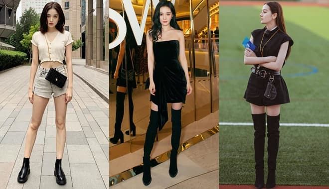 Lắm khi chân gầy lại là vũ khí mặc đẹp tối thượng, cứ nhìn Dương Mịch