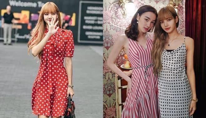 Diện đồ chấm bi mà không sến súa, Lisa chứng minh đẳng cấp phong cách không phải dạng vừa