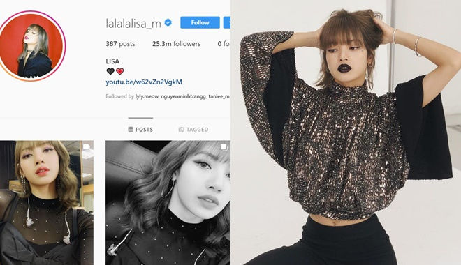 "Nữ hoàng Instagram Kpop" Lisa khiến hơn 25 triệu followers mê mẩn