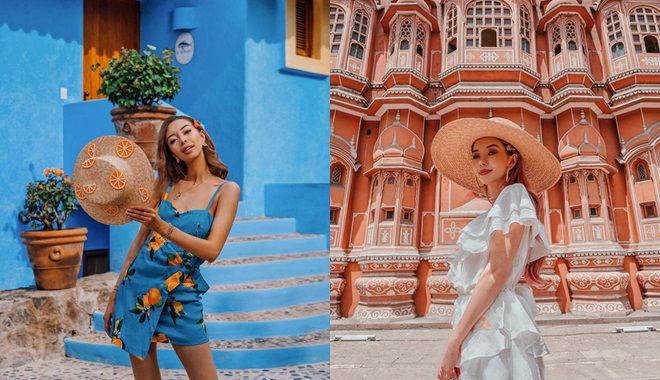 Nữ travel blogger bị vợ 2 Minh Nhựa “mượn” ảnh, quá xịn sò ở instagram