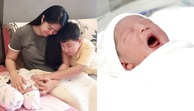 Sau 2 tuần sinh con, Lê Phương chính thức công khai mặt công chúa