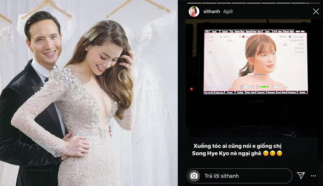 Sĩ Thanh tự nhận giống Song Hye Kyo, Kim Lý - Hà Hồ đi thử đồ cưới