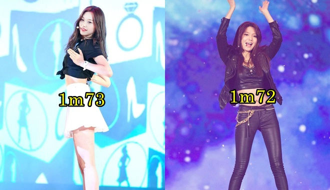 Top 10 nữ idol Kpop sở hữu chiều cao khủng nhất: Sooyoung 1m72 vẫn lép vế trước đàn em