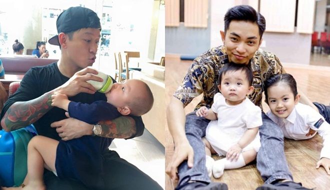 Bố “bỉm sữa” chăm con khéo nhất Vbiz: Tuấn Hưng, Phan Hiển mấy ai bằng