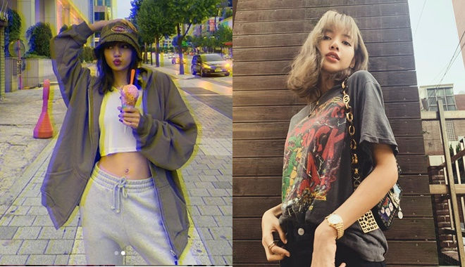 Lisa ăn diện đơn giản sương sương nhưng toàn đồ đắt giá chục nghìn đô