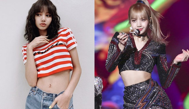 Có eo thon chưa đến 50 cm, Lisa "chuyên trị" các kiểu áo crop top 