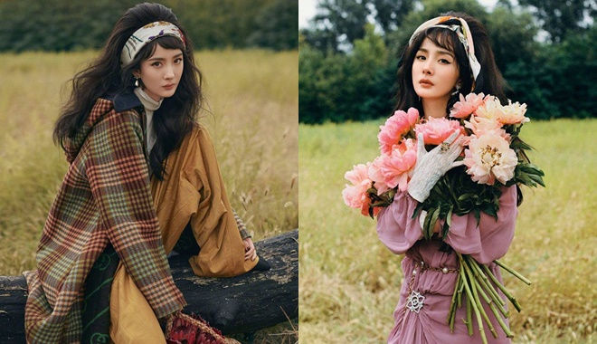Dương Mịch thành tâm điểm tranh cãi vì màn lột xác trên bìa tạp chí