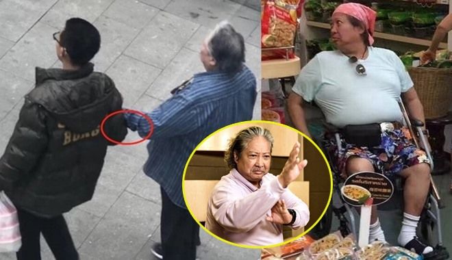 Hồng Kim Bảo lừng lẫy giang hồ về già trông tiều tụy đến đi không vững