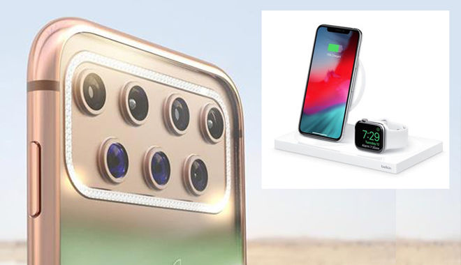 iPhone 2020 sẽ có thiết kế tai thỏ nhỏ gọn, loại bỏ cổng sạc dây