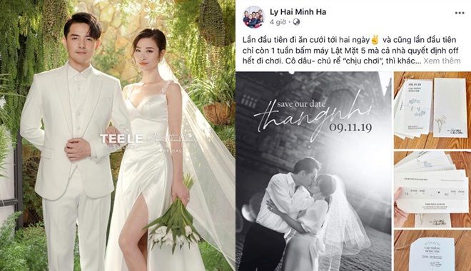 Sao Việt thi nhau khoe thiệp mời cưới của Đông Nhi – Ông Cao Thắng