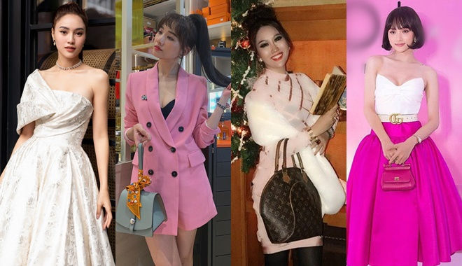 Phong cách sao Việt: Hari Won cân đẹp sắc hồng, Phi Thanh Vân lộ nội y