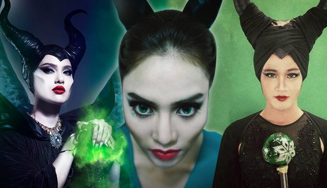"Thần tượng" Maleficent và muôn kiểu hóa thân của sao Việt
