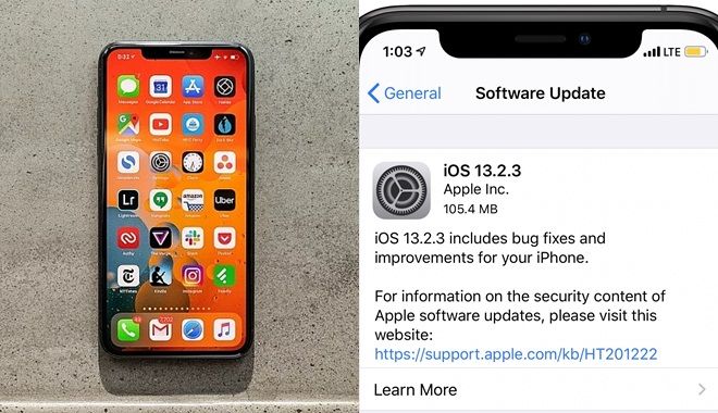 Apple lại tung bản vá lỗi thứ 8 cho người dùng mang tên iOS 13.2.3