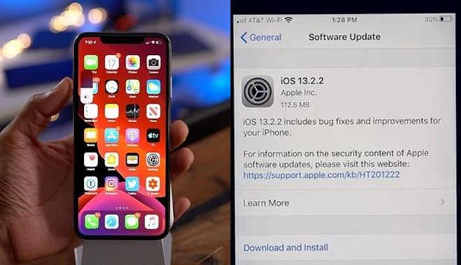 Bản cập nhật iOS 13.2.2 ra mắt 3 ngày tiếp tục phát sinh lỗi hao pin