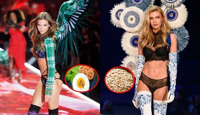 Bữa sáng của mẫu Victoria's Secret: yến mạch, ăn trứng kết hợp cà chua