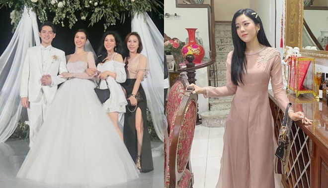 Em gái Ông Cao Thắng khoe ảnh chụp cùng cô dâu chú rể gây sốt