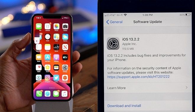 IOS 13.2.2 vừa được Apple tung ra khắc phục lỗi cho người dùng 