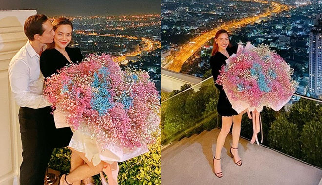 Sau món quà đặc biệt của Subeo, Hà Hồ nhận lời yêu ngọt lịm từ Kim Lý