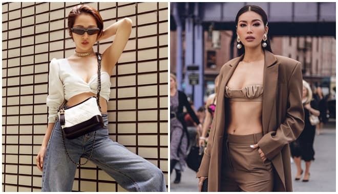 Những pha diện croptop “hút mắt” của sao Việt: Đỉnh nhất là Minh Tú