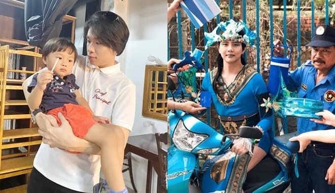 Bé Gần Quang Trung hội ngộ bé Sa, Duy Khánh bắt trend giận xanh người