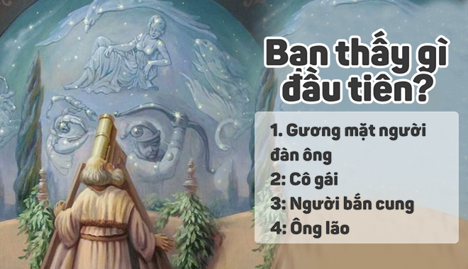 Hình ảnh nhìn thấy cho biết là kiểu người thế nào khi yêu