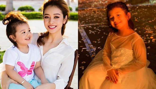 Mới lên 6, con gái Jennifer Phạm được khen lớn bổng, ra dáng chị lớn