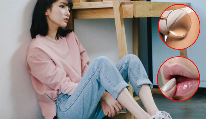 Môi thâm, bẹn sậm màu... dấu hiệu độc tố trong tử cung càng nhiều