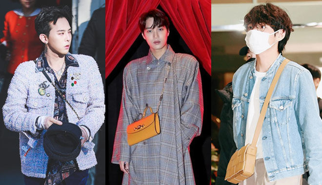 G-Dragon và 4 sao nam Hàn có sở thích đeo túi nữ nhưng vẫn chất ngầu