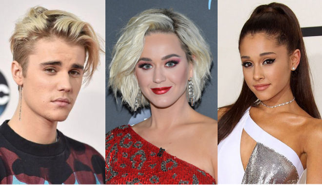 Katy Perry, Justin Bieber và loạt sao Hollywood có biệt danh thú vị