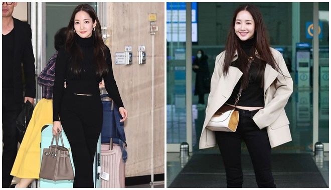 Chiêu lên đồ sân bay chất như Park Min Young: Ưu ái màu trung tính