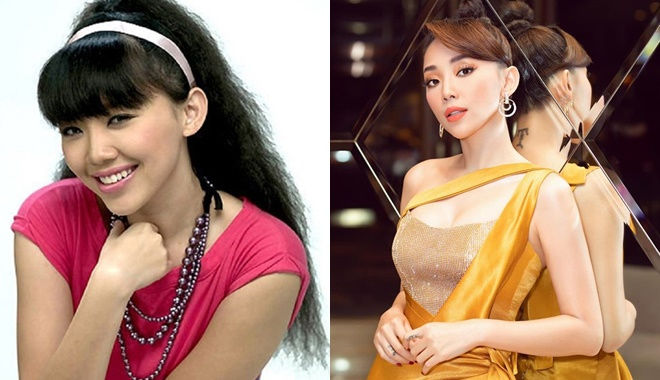 Công chúa tóc xù ngây thơ Tóc Tiên và hành trình lột xác gợi cảm