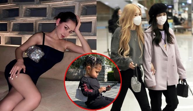Diện mẫu túi sản xuất ở Việt Nam: Con gái Kylie "cân" hết Rosé, Chi Pu