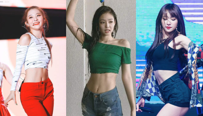 Jennie và 5 nữ idol sở hữu body “gây mê” với cơ bụng số 11 săn chắc
