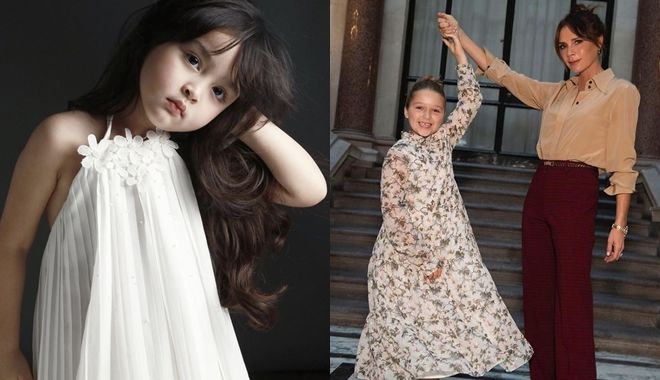 3 công chúa nổi từ Á sang Âu: Zia nhận quảng cáo, Harper hot hơn bố mẹ