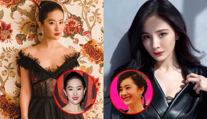 Mỹ nhân Hoa ngữ lộ nhan sắc trời vực trước và sau khi cười