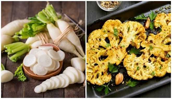 Củ cải, súp lơ... loại rau giàu chất xơ, ít calo, giữ dáng hiệu quả