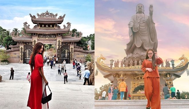 Kim Tiên - ngôi chùa ở An Giang đẹp nguy nga như phim cổ trang