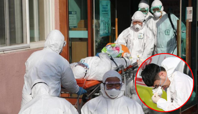 Y tá tại Daegu kiệt sức vì số ca bệnh tăng, thậm chí đổ máu mũi