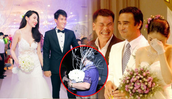 Bi hài trong đám cưới sao Việt: Lâm Khánh Chi "lỗ sấp mặt"