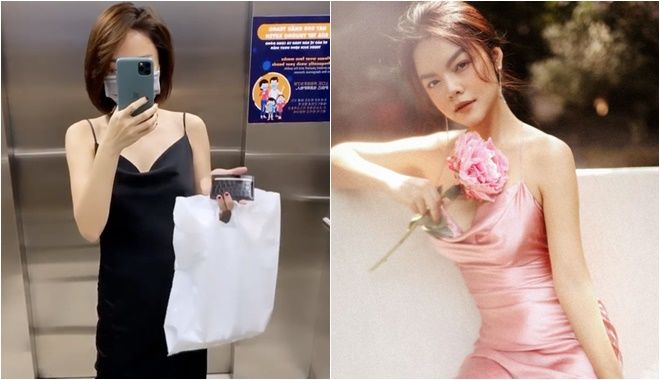 Sao nữ Vbiz khoe dáng trong váy lụa mong manh: Phạm Quỳnh Anh nuột nà